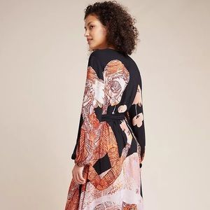 Anthropologie Jai Vasicek Marika Wrap Dress NEW NWT size small